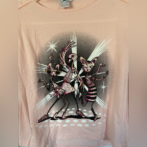 NWT Little Marc Jacobs Jazz Disco Trio Knit Long Sleeve Modal Cotton Shirt 10 - Picture 2 of 7